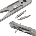 Открытый EDC Pocket Tool Titanium Pry Bar